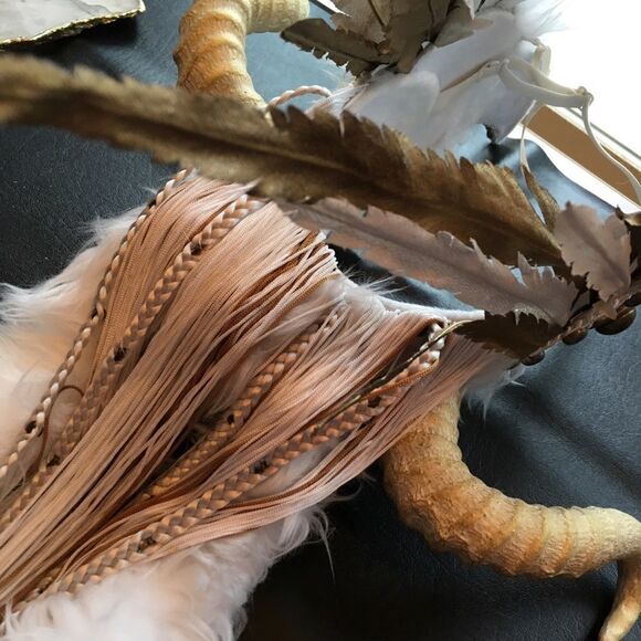 Miss G Designs Headdress Headpiece Festival Costume BurningMan Boho Tribal main image 7